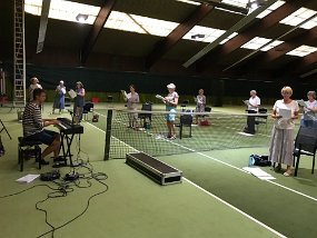 Ab August 2020: Proben in der Tennishalle des SC Brück