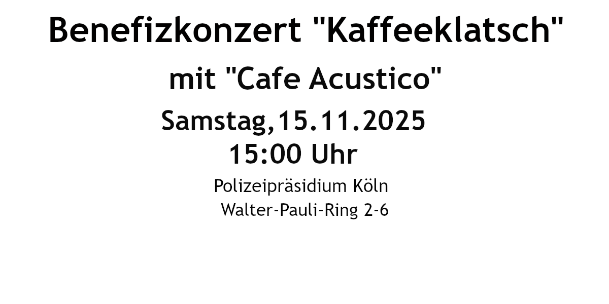 Dropdown Kaffeeklatsch